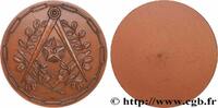 FRANCE Médaille, G maçonnique FRANC - MAÇONNERIE Monnaie de Paris 1986 (58,5mm, 107,30g, 12h) -