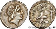 THE REPUBLIC (280 BC to 27 BC) Denier POBLICIA Italie 96 AC. (19,5mm, 3,9g, 3h) -