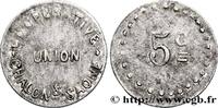 COOPERATIVES 5 Centimes COOPERATIVES Chalon-sur-Saône n.d. (20,5mm, 0,9g, 2h) -
