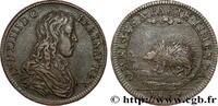 FRANCE LOUIS XIV LE GRAND ou LE ROI SOLEIL 1654 (28mm, 5,37g, 6h) -