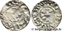 FRANCE Denier CHARLES THE BALD AND COINAGE IN HIS NAME Le Mans s.m. (20mm, 1,39g, 12h) -