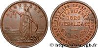 AUSTRALIA Token de 1 Penny IREDALE &C°, Sydney / allégorie d AUSTRALIA 1820 (34mm, 15,68g, 12h) -