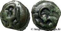 FRANCE Potin à l’hippocampe, tête casquée EDUENS, ÆDUI (BIBRACTE, Area of the Mont-Beuvray) Autun (71) c. 60-50 AC. (18mm, 4,93g, 6h) -