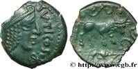 FRANCE Bronze SVTICOS, classe I au taureau VELIOCASSES (Area of Norman Vexin) c. 50-40 AC. (15mm, 1,83g, 9h) -