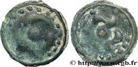 FRANCE Potin aux trois poissons GALLIA BELGICA - LINGONES (Area of Langres) c.80-50 AC. (18mm, 3,53g, h) -