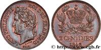 FRANCE Essai de 2 centimes LOUIS-PHILIPPE I Paris 1842 (20mm, 1,99g, 6h) -