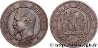 FRANCE Deux centimes Napoléon III, tête nue SECOND EMPIRE Marseille 1853 (20mm, 1,96g, 6h) -