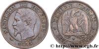 FRANCE Deux centimes Napoléon III, tête nue SECOND EMPIRE Lille 1853 (20mm, 2,05g, 6h) -