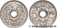 FRANCE 5 centimes Lindauer, petit module III REPUBLIC 1920 (17mm, 2,00g, 6h) -