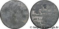 FRANCE Médaille, Satire de la République par les Gamins DEUXIÈME RÉPUBLIQUE 1848 (39,5mm, 35,56g, 12h) -