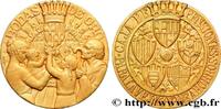 FRANCE Médaille, Noces d’or AMOUR ET MARIAGE 1954 (40mm, 35,09g, 12h) -