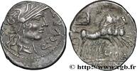 THE REPUBLIC (280 BC to 27 BC) Denier CURTIA Rome 116-115 AC. (19,5mm, 3,81g, 7h) -