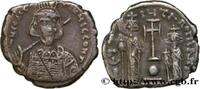 THE HERACLIUS DYNASTY (602-717) Hexagramme CONSTANTINE IV, HERACLIUS and TIBERIUS Constantinople c. 669-674 (23mm, 5,64g, 6h) -