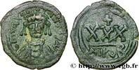 THE EMPIRE FROM ANASTASIUS TO MAURICE TIBERIUS (49 Trois quarts de follis TIBERIUS II CONSTANTINE Nicomédie 578-579 (28mm, 8,32g, 6h) -