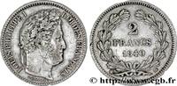 FRANCE 2 francs Louis-Philippe LOUIS-PHILIPPE I Strasbourg 1840 (27mm, 10g, 6h) -