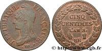 FRANCE Cinq centimes Dupré, grand module CONSULATE Strasbourg 1800 (28,50mm, 10,32g, 6h) -