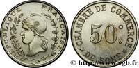 ALGERIA Essai de 50 Centimes Chambre de commerce de Bône ALGERIA N.D. (19mm, 2,62g, 6h) -