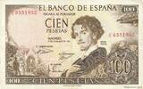 SPAIN 100 Pesetas SPAIN 100 Pesetas 1965 VF -