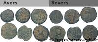 Lot de six monnaies LOTS (mm, g, h) -