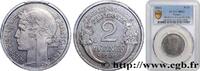 FRANCE Essai en fer de 2 francs Morlon, flan épais FRENCH STATE Paris 1941 (26,93mm, 5,9g, 6h) -