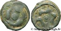 FRANCE Potin aux trois poissons GALLIA BELGICA - LINGONES (Area of Langres) c.80-50 AC. (17,5mm, 4,31g, h) -