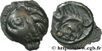 FRANCE Potin à la tête d’indien, classe Ie1 GALLIA BELGICA - LEUCI (Area of Toul) c. 75-50 AC. (19mm, 3,99g, 4h) -