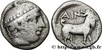 Classic 1 (480 BC to 400 BC) Diobole THRACE - AINOS Aenos (Ainos) c. 427/426 - 425/424 AC. (11mm, 1,11g, 9h) -