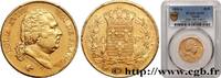 FRANCE 40 francs or Louis XVIII LOUIS XVIII Paris 1820 (26mm, 12,9g, 6h) -