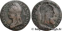 FRANCE Cinq centimes Dupré, grand module, incuse du droit DIRECTOIRE - n.d. (28mm, 8,93g, 12h) -