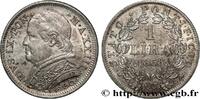 ITALY - PAPAL STATES - PIUS IX (Giovanni Maria Mas 1 Lira an XXIII ITALY - PAPAL STATES - PIUS IX (Giovanni Maria Mastai Ferretti) Rome 1868 (24mm, 4,98g, 6h) -