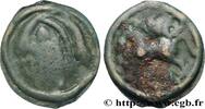 FRANCE Potin TOC au cheval GALLIA BELGICA - SEQUANI (Area of Besançon) c.58-50 AC. (18mm, 3,37g, 6h) -