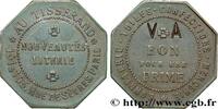 COMPANIES, INDUSTRIES AND MISCELLANEOUS TRADES 1 Prime - AU TISSERAND COMPANIES, INDUSTRIES AND MISCELLANEOUS TRADES Paris n.d. (25mm, 3,00g, 12h) -