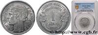 FRANCE 1 franc Morlon, légère IV REPUBLIC Beaumont-Le-Roger 1950 (23mm, 1,3g, 6h) -