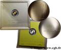 FRANCE 1 franc, Ultime Franc par Starck COMMEMORATIVE COINS MONNAIE DE PARIS 2001 (33mm, 17,85g, 12h) -