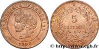FRANCE 5 centimes Cérès III REPUBLIC Paris 1893 (25mm, 4,98g, 6h) -