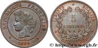 FRANCE 5 centimes Cérès III REPUBLIC Paris 1894 (25mm, 5,02g, 6h) -