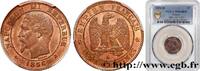 FRANCE Deux centimes Napoléon III, tête nue SECOND EMPIRE Bordeaux 1856 (20mm, 2g, 6h) -
