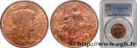 FRANCE 5 centimes Daniel-Dupuis III REPUBLIC 1912 (25mm, 5g, 6h) -