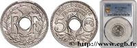 FRANCE 5 centimes Lindauer, grand module III REPUBLIC Paris 1918 (19mm, 3g, 6h) -