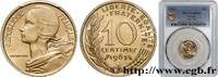 FRANCE 10 centimes Marianne V REPUBLIC Paris 1963 (20mm, 3g, 6h) -