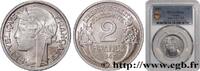 FRANCE 2 francs Morlon, aluminium IV REPUBLIC 1947 (27mm, 2,2g, 6h) -