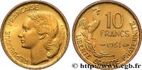 FRANCE 10 francs Guiraud IV REPUBLIC 1951 (20mm, 3,04g, 6h) -