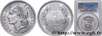 FRANCE 5 francs Lavrillier, aluminium PROVISIONAL GOVERNEMENT OF THE FRENCH REPUBLIC Castelsarrasin 1945 (31mm, g, 6h) -