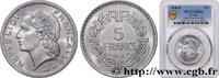 FRANCE 5 francs Lavrillier, aluminium IV REPUBLIC Beaumont-Le-Roger 1948 (31mm, g, 6h) -