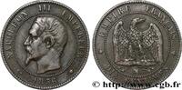 FRANCE Dix centimes Napoléon III, tête nue SECOND EMPIRE Marseille 1856 (30mm, 9,98g, 6h) -