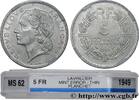 FRANCE 5 francs Lavrillier, aluminium, Fautée Flan Mince IV REPUBLIC 1949 (30,85mm, 2,01g, 6h) -