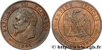 FRANCE Dix centimes Napoléon III, tête laurée SECOND EMPIRE Paris 1865 (30mm, 9,94g, 6h) -