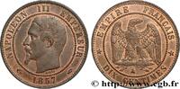 FRANCE Dix centimes Napoléon III, tête nue SECOND EMPIRE Paris 1857 (30mm, 9,76g, 6h) -