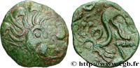 FRANCE Bronze au lion GALLIA BELGICA - BELLOVACI (Area of Beauvais) Beauvais (60) c. 50-25 AC. (18,5mm, 2,16g, 8h) -