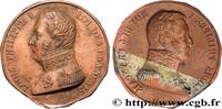 FRANCE Médaille, Roi Louis-Philippe Ier, tirage uniface LOUIS-PHILIPPE Ier (1830) (41mm, 2,52g, 12h) -